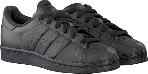 adidas superstar maat 28 zwart|Zwarte Superstars .